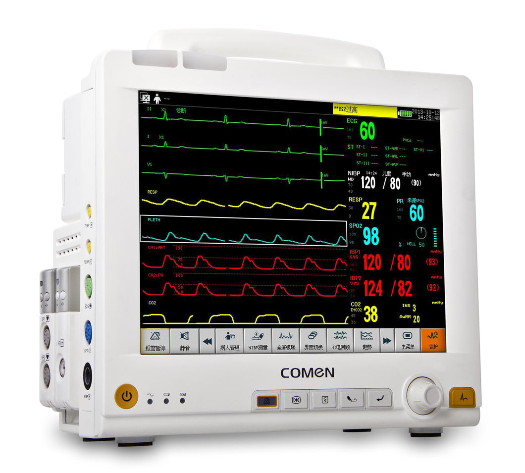 Portable Multi Parameters Patient Monitor Comen C50
